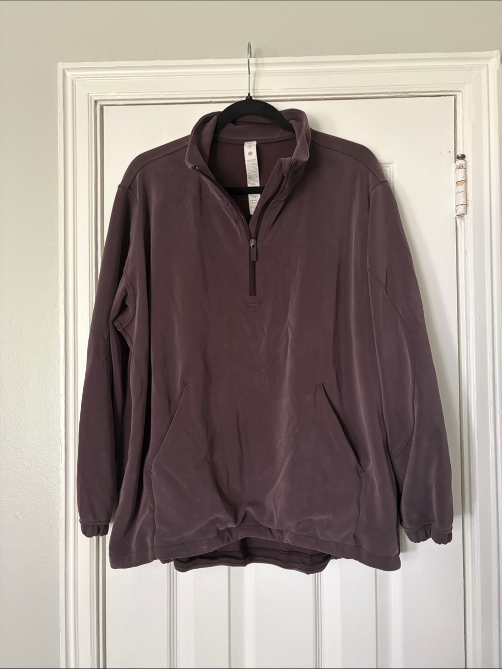 lululemon athletica Women's Quarter-Zip Pullover - Plum